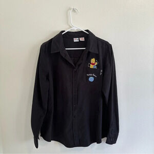 Vintage Disney Winnie the Pooh Button Up XL